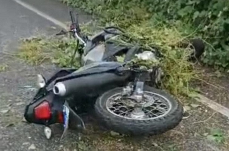 Em São Bento: casal se envolve em acidente de moto e passageira morre após condutor com sintomas de embriaguez perder controle do veículo