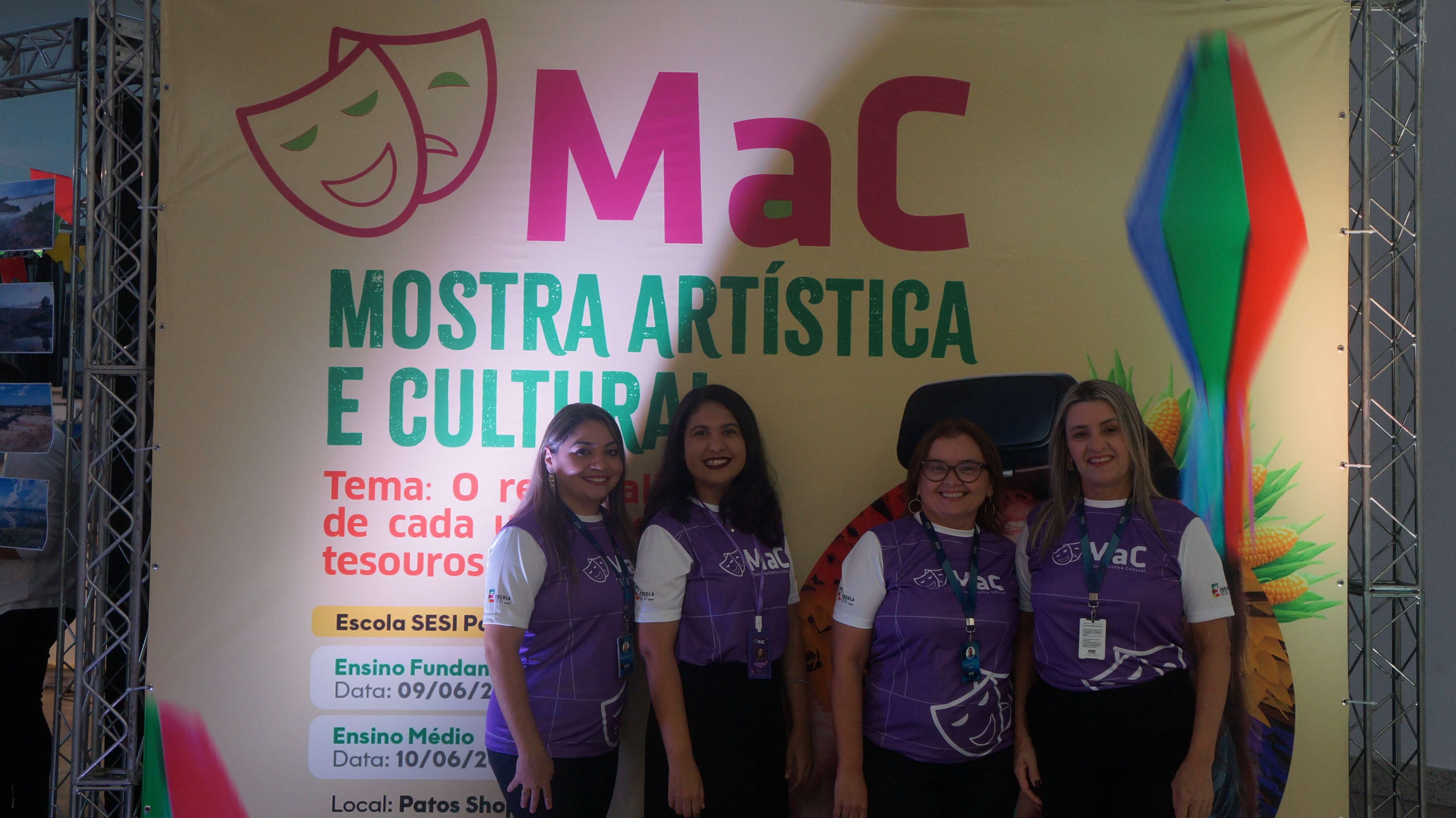 Escola Sesi realiza Mostra Artística Cultural com alunos do Ensino Fundamental e Médio