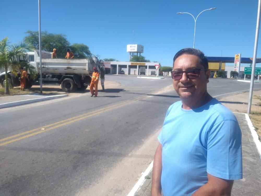 Secretaria de Infraestrutura de São Mamede intensifica trabalhos em todo o município