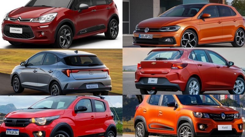 KWID, Mobi, Onix, HB20, Polo: Confira os 31 modelos de carro zero que terão desconto