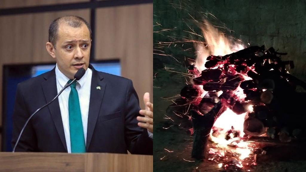 Vereador Josmá Oliveira sai em defesa da tradição das fogueiras juninas em Patos