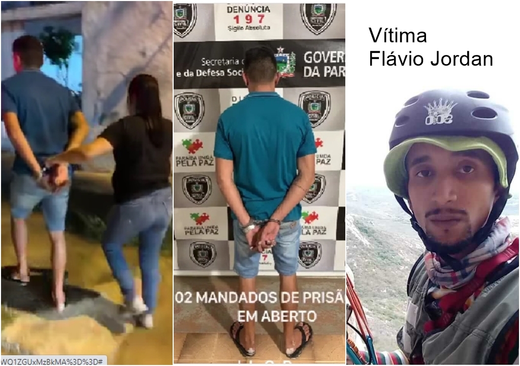 DHE cumpre mandado de prisão e captura segundo envolvido em homicídio do Jovem Flávio Jordan em Patos
