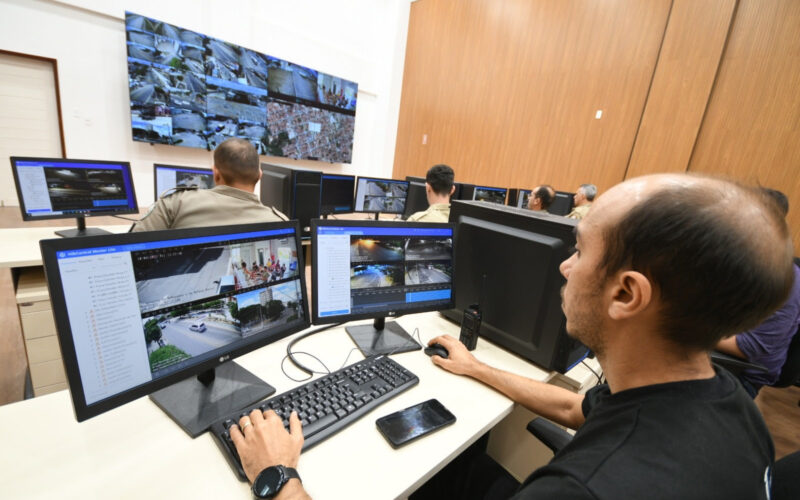 Centros Integrados de Comando e Controle de Patos e Campina receberão imagens de mais de mil câmeras de monitoramento em festas de São João de todo o estado