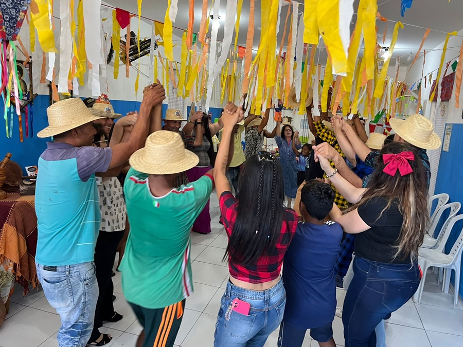 Secretaria de Desenvolvimento Social promove o Arraiá do Centro POP