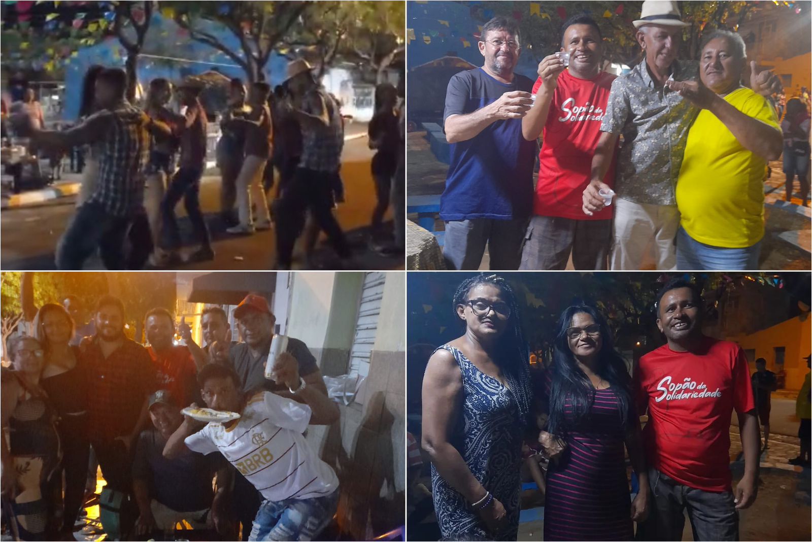 Projeto Sopão da Solidariedade realiza segunda edição do São João Na Praça da Feira da Agricultura Familiar, em Patos