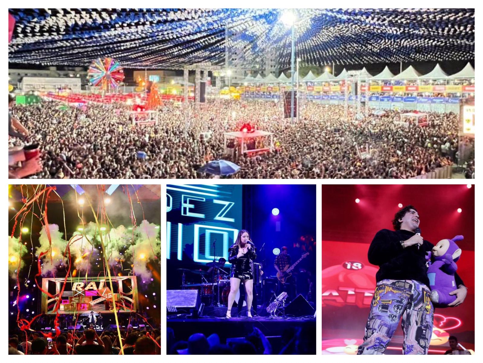 Em noite contagiante, tem início o São João de Patos 2023 com apresentações regionais e nacionais no Terreiro do Forró