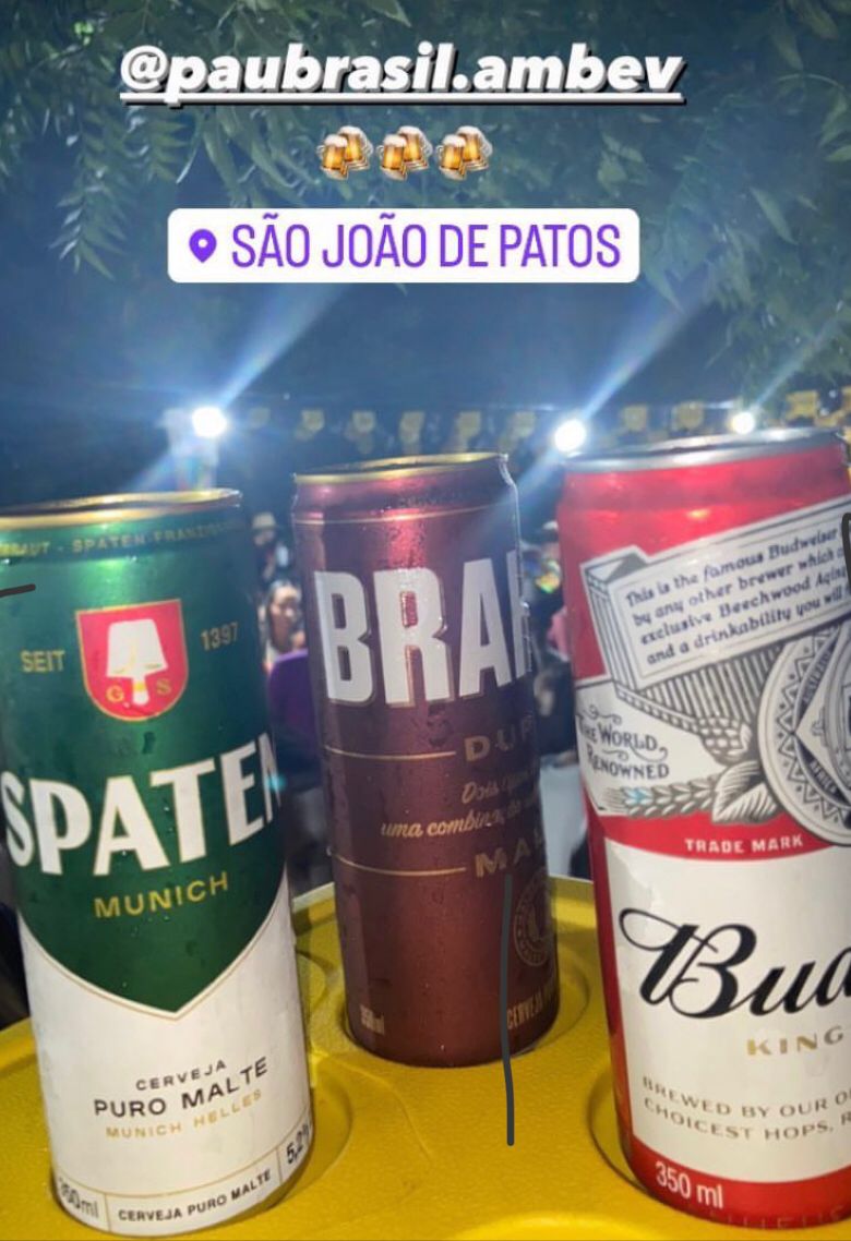 Pau Brasil - AMBEV: Destaque entre os Patrocinadores do São João de Patos 2023. SAIBA MAIS