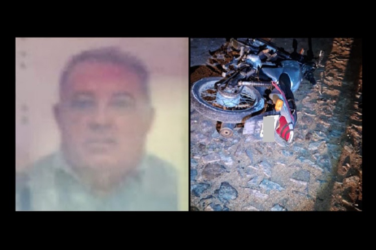 No Sertão: Agricultor de 56 anos morre em acidente de moto na PB-393