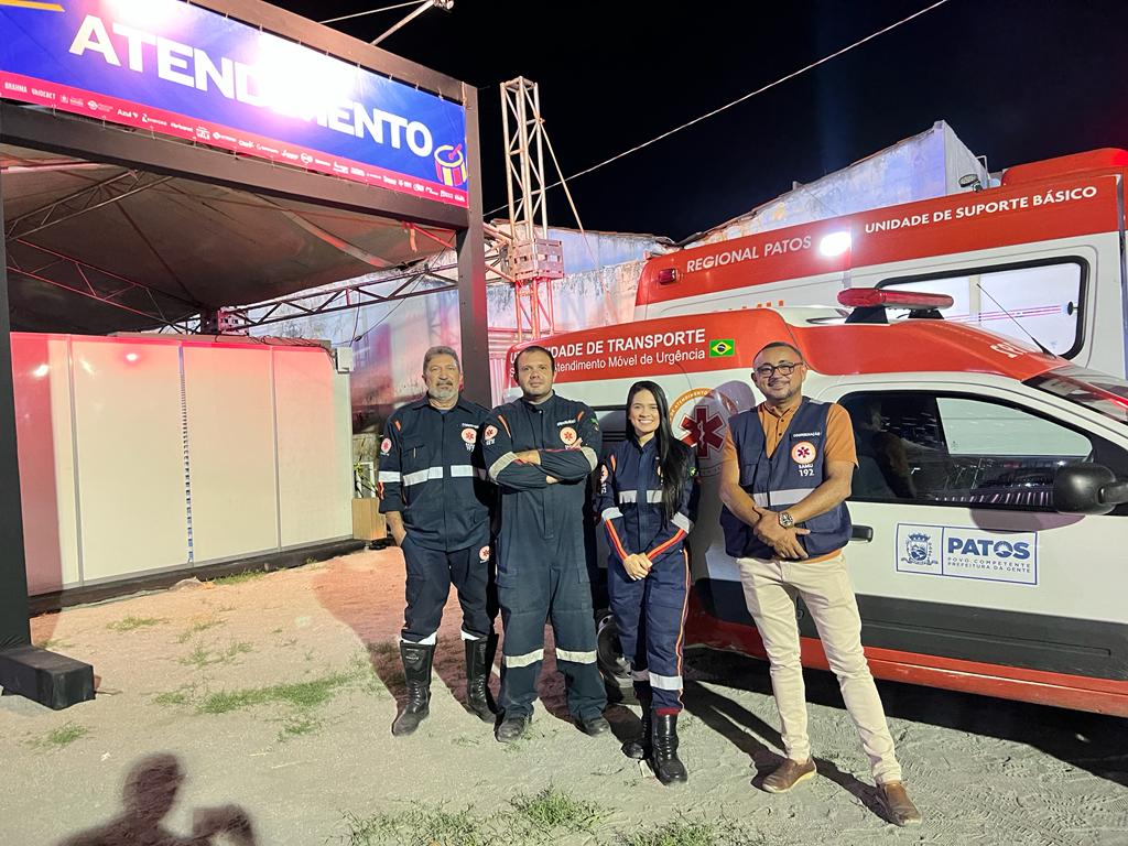 Secretaria de Saúde de Patos reforça assistência durante o São João 2023