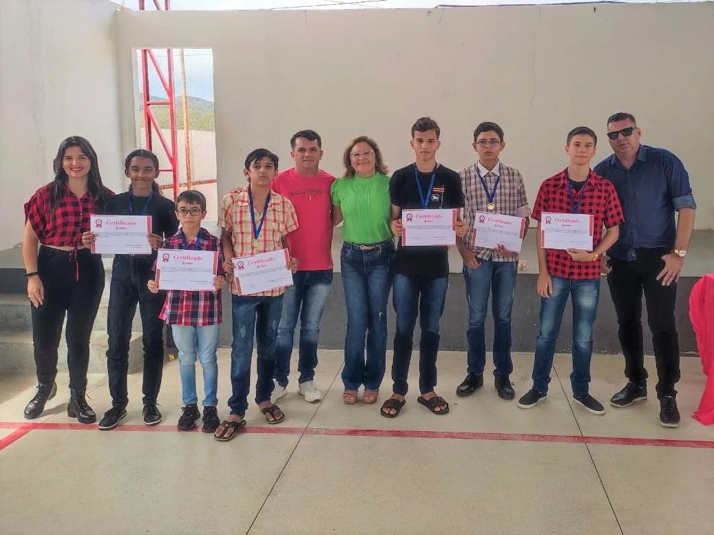Alunos de Quixaba-PB recebem medalha na 18ª edição da Olímpiada Brasileira de Matemática das Escolas Públicas (OBMEP)