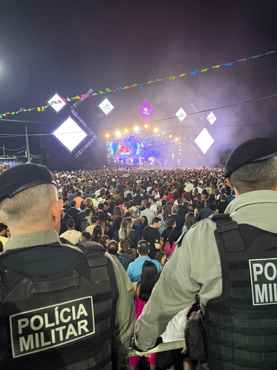 São João segue seguro em Santa Luzia-PB, segundo a PM