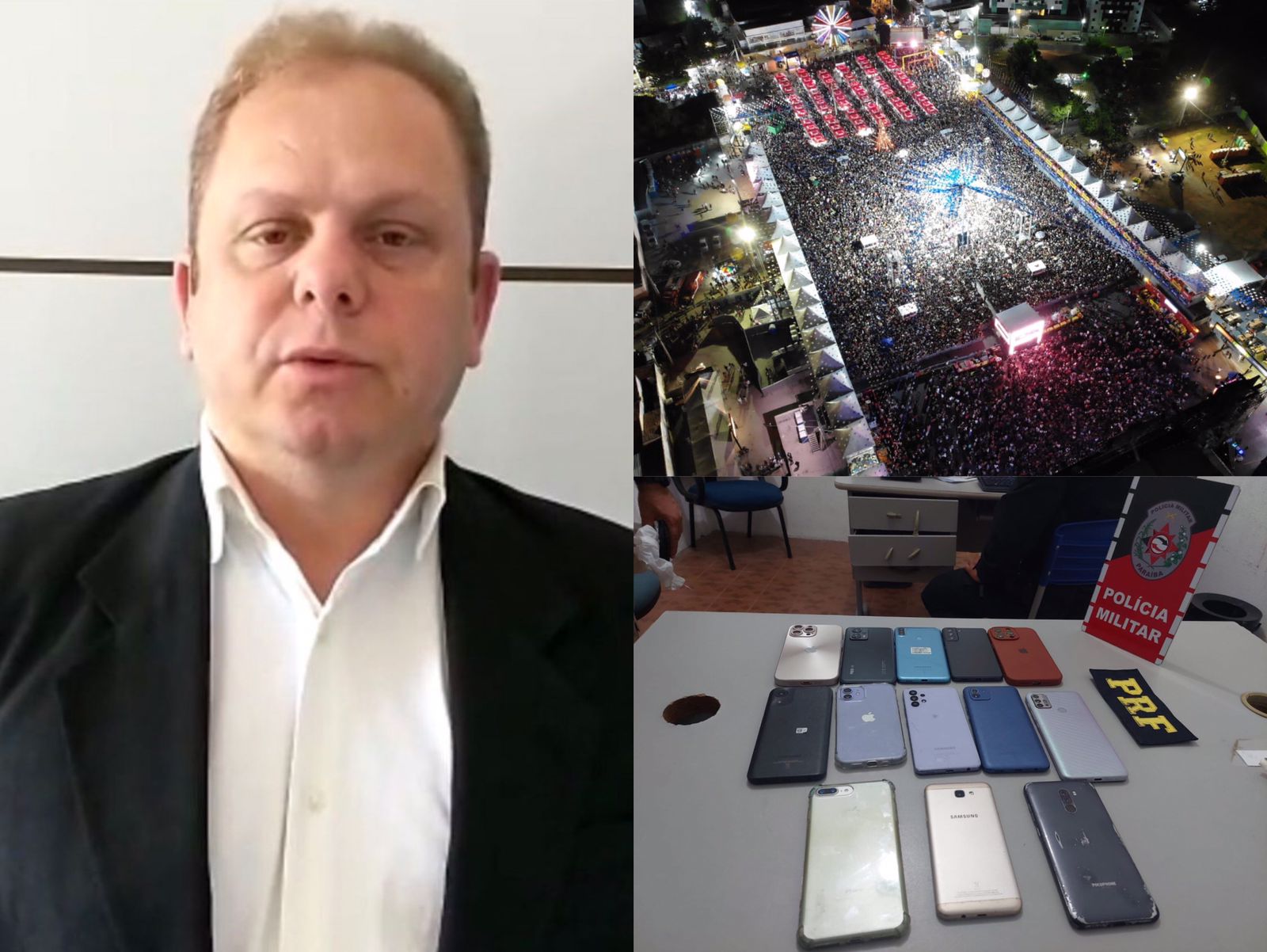Delegado Seccional destaca ação policial contra furtos de celulares no São João de Patos. OUÇA