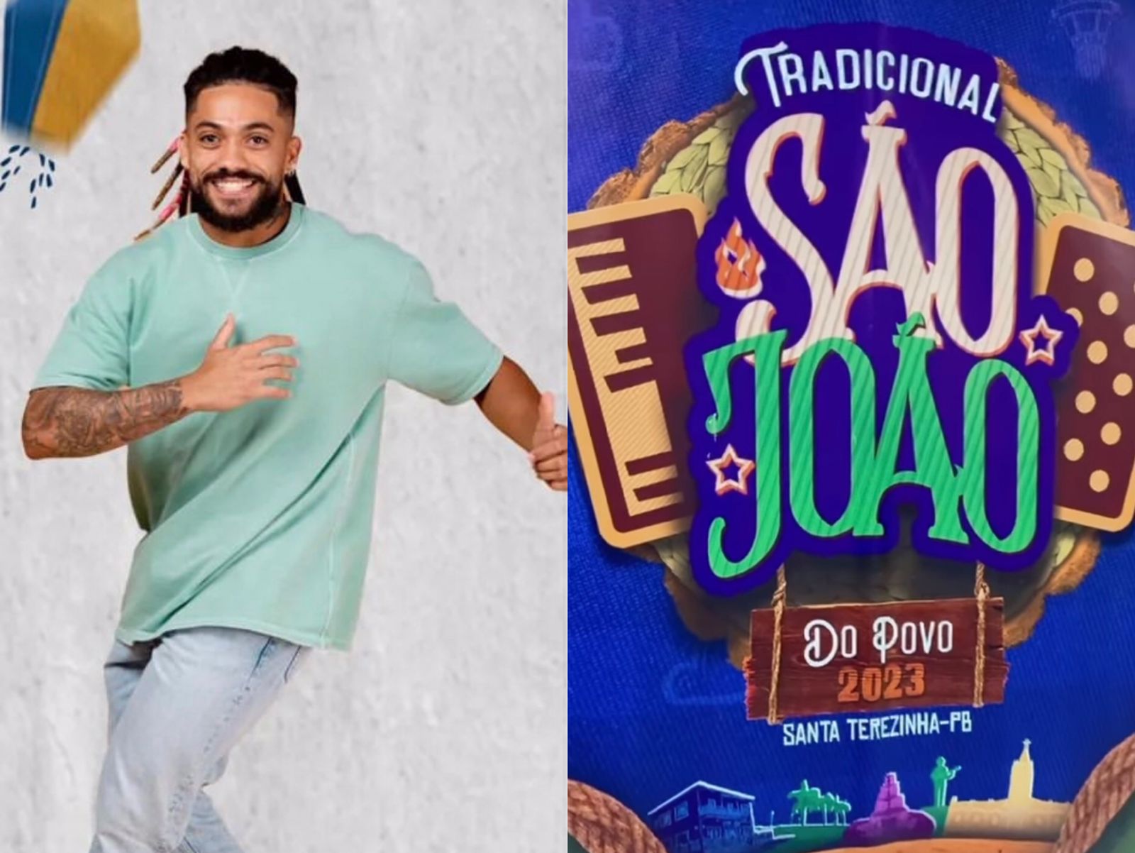 Prefeitura de Santa Terezinha-PB mantém programação do São João do Povo 2023 com aulão de dança e muito forró nesta terça-feira (27). Confira