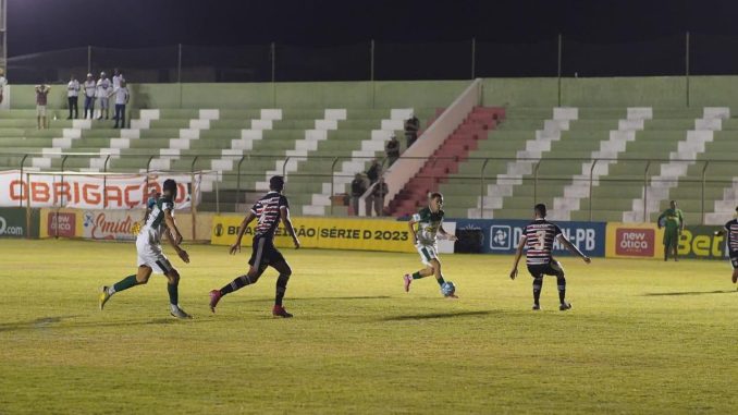 De virada, Sousa vence o Santa Cruz e se firma na zona de classificação