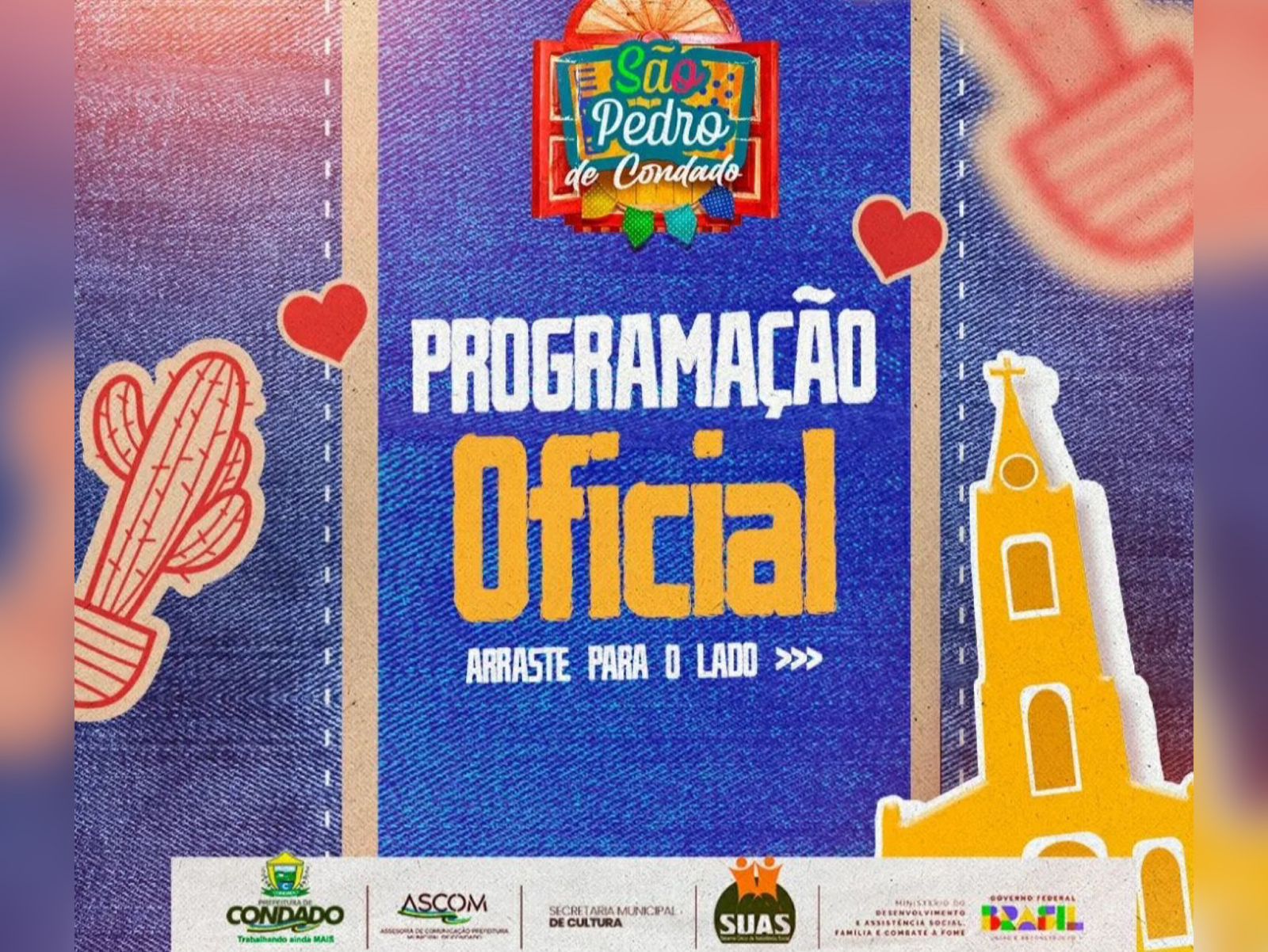 Confira a Programação do São Pedro 2023 de Condado