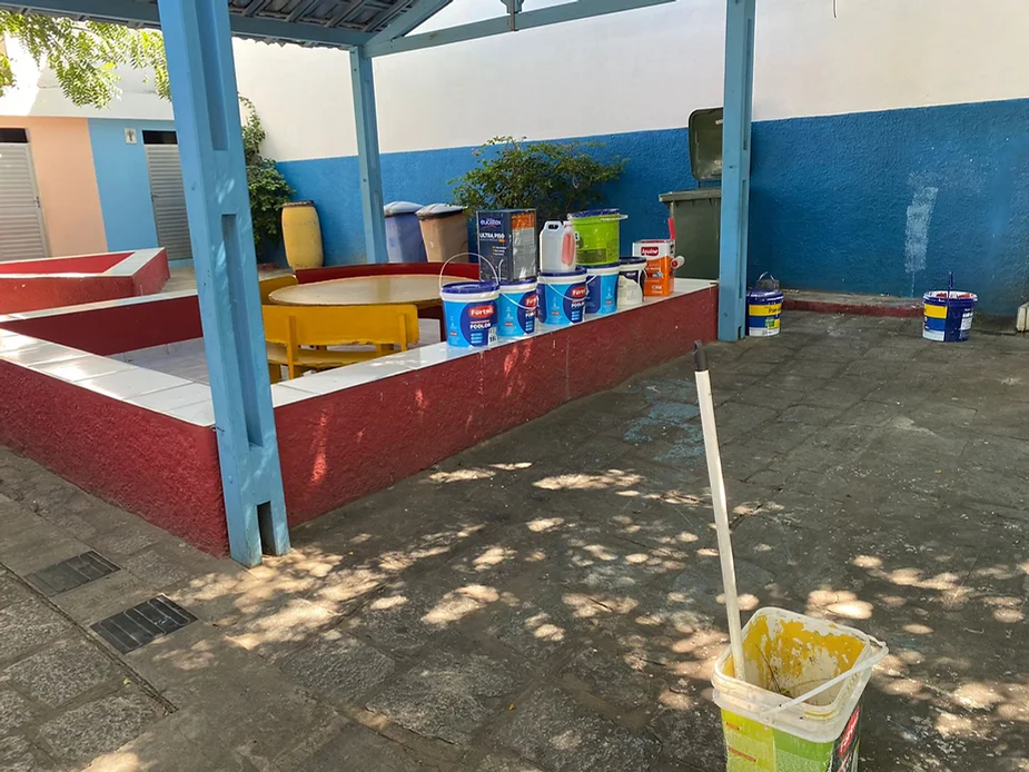 NOVIDADES: Durante período de férias Colégio Ágape passa por reformulação estrutural