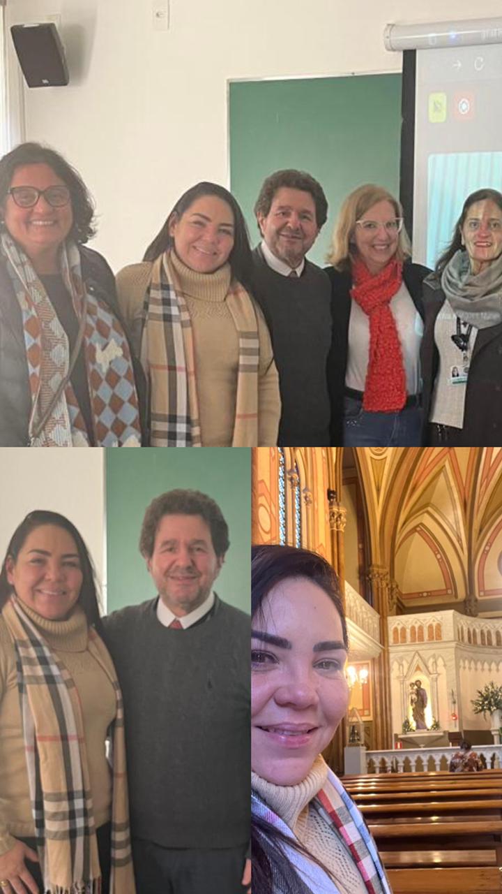 Alunos parabenizam enfermeira e professora patoense, Ana Paula Dantas, pelo título de Doutora