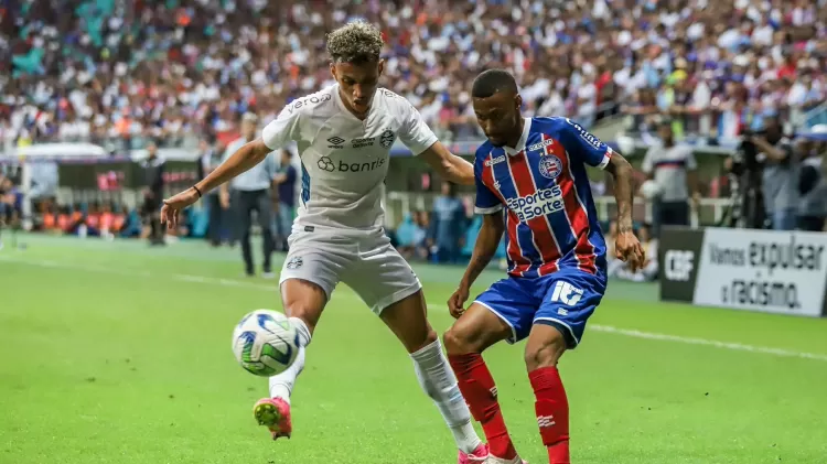 Copa do Brasil: Grêmio arranca empate contra o Bahia pelo jogo de ida das quartas de final