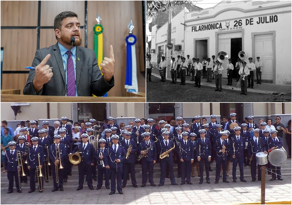 Jamerson Ferreira diz que existe descaso com a Filarmônica 26 De Julho. 