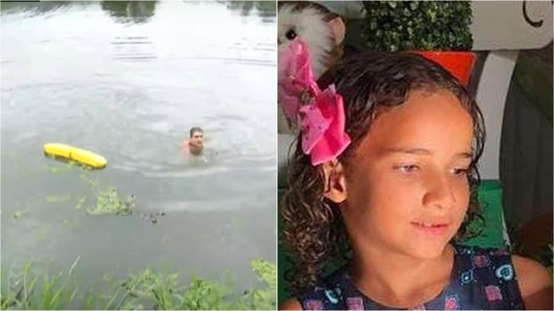 Corpo de Bombeiros encerra buscas por Sophia em açude e descarta chance de menina ter se afogado