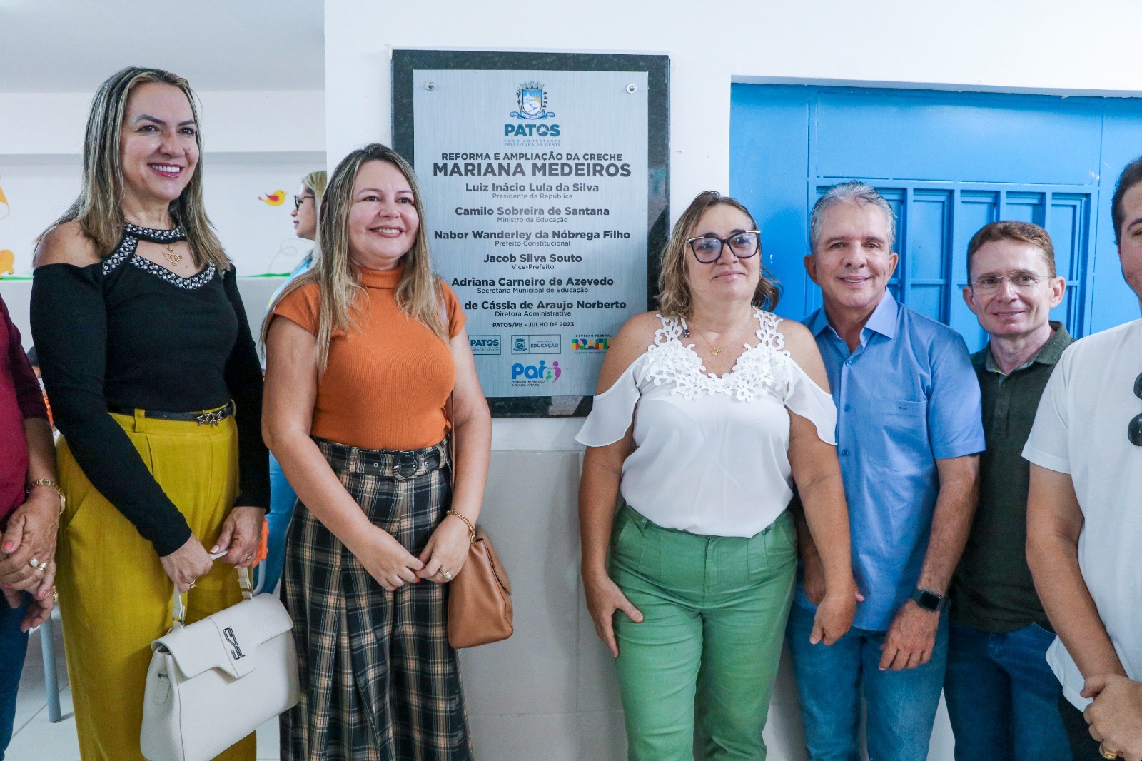 Prefeitura de Patos entrega reforma e ampliação da Creche Mariana Medeiros, no São Sebastião