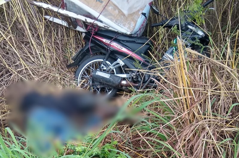 Acidente de moto deixa homem morto no Vale do Piancó
