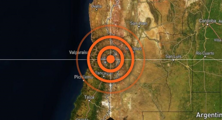 Terremoto de 5,6 graus é registrado no centro do Chile neste domingo (09)