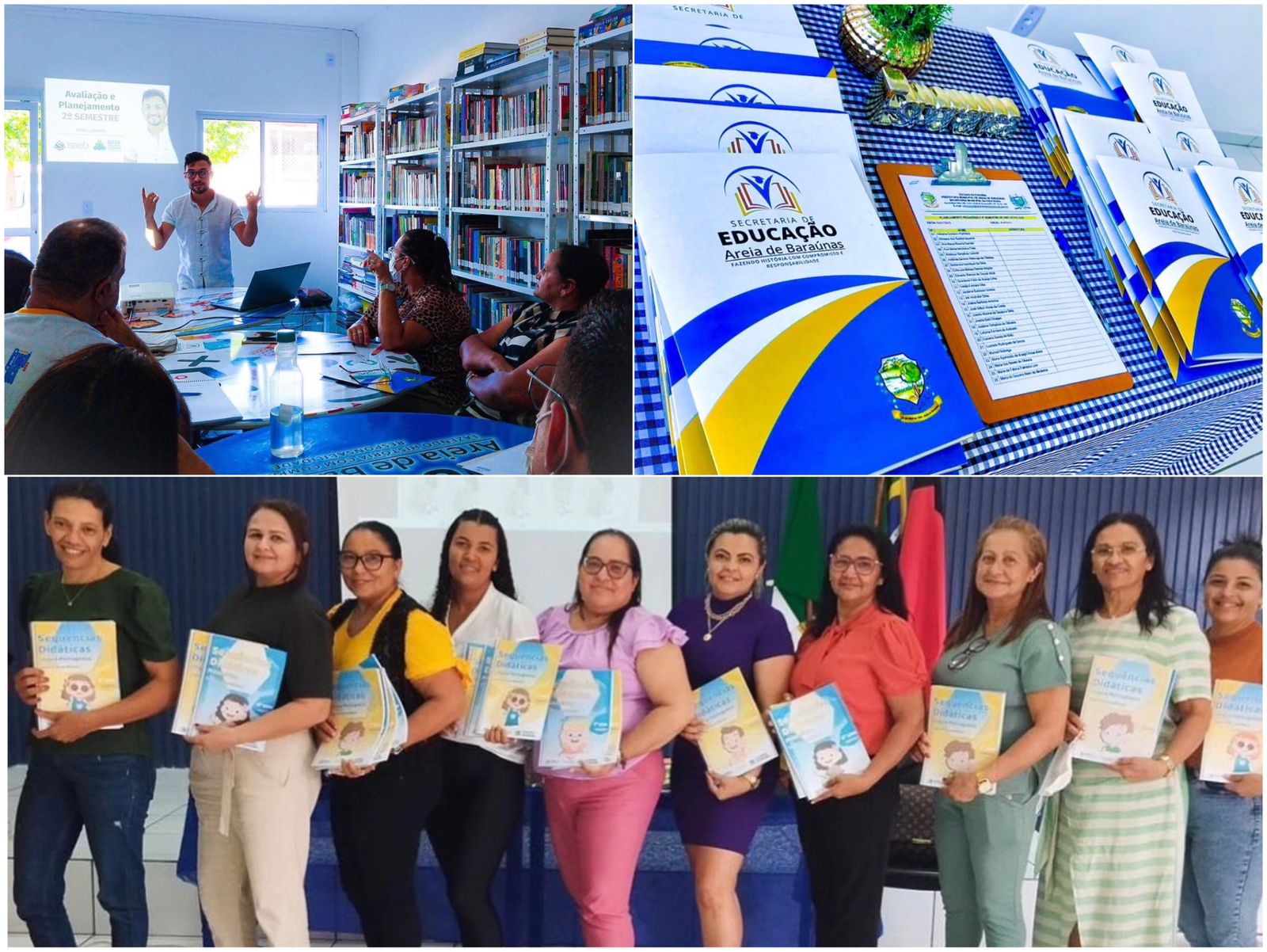 Prefeitura de Areia de Baraúnas realiza Encontro Pedagógico para Professores e Gestores da Rede Municipal de Ensino