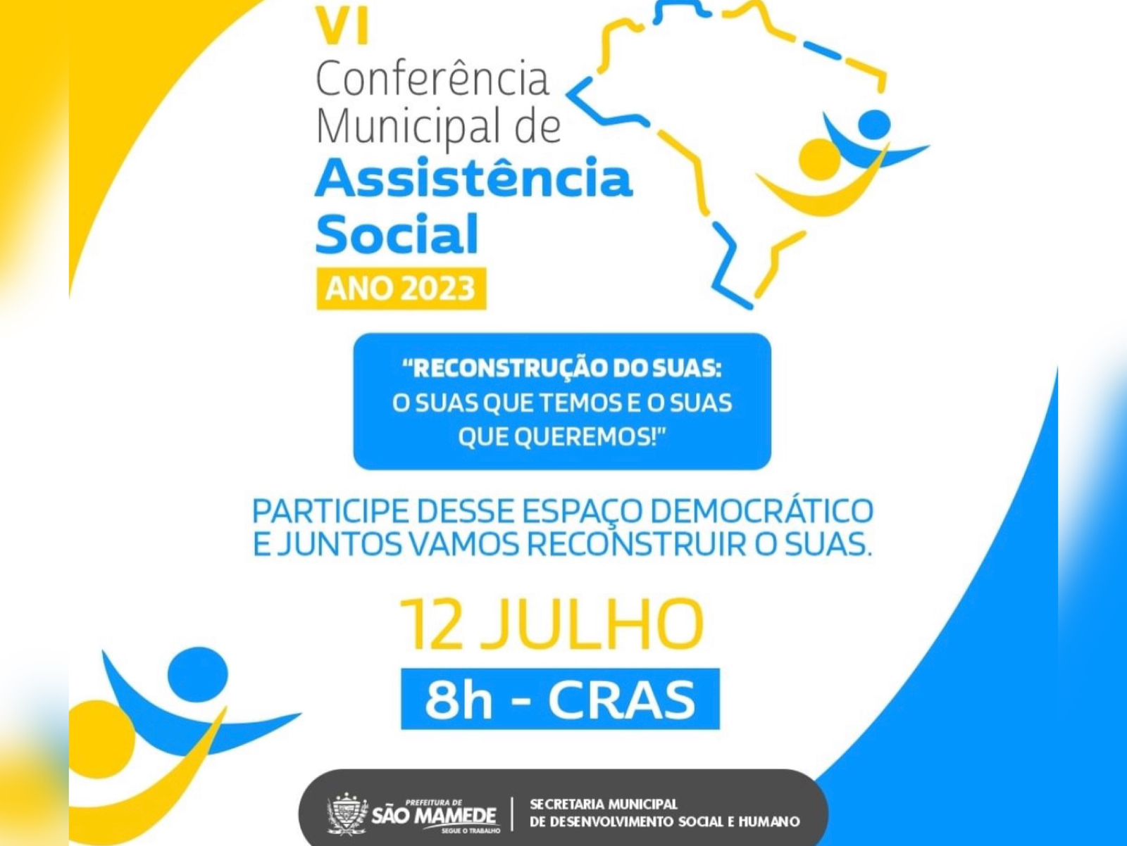 São Mamede realiza a XI Conferência de Assistência Social, na próxima quarta, dia 12