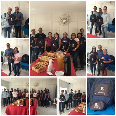 Programa Saúde com Agente promove curso e entrega de material de trabalho aos ACSs e ACEs em Cacimba de Areia