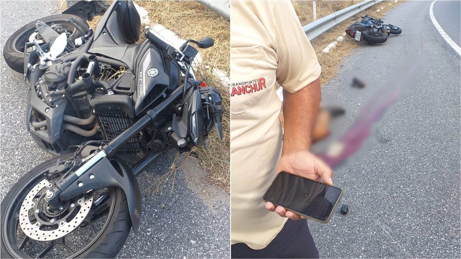 Jovem de 23 anos morre após perder controle de moto e se envolver em acidente na Serra de Santa Luzia