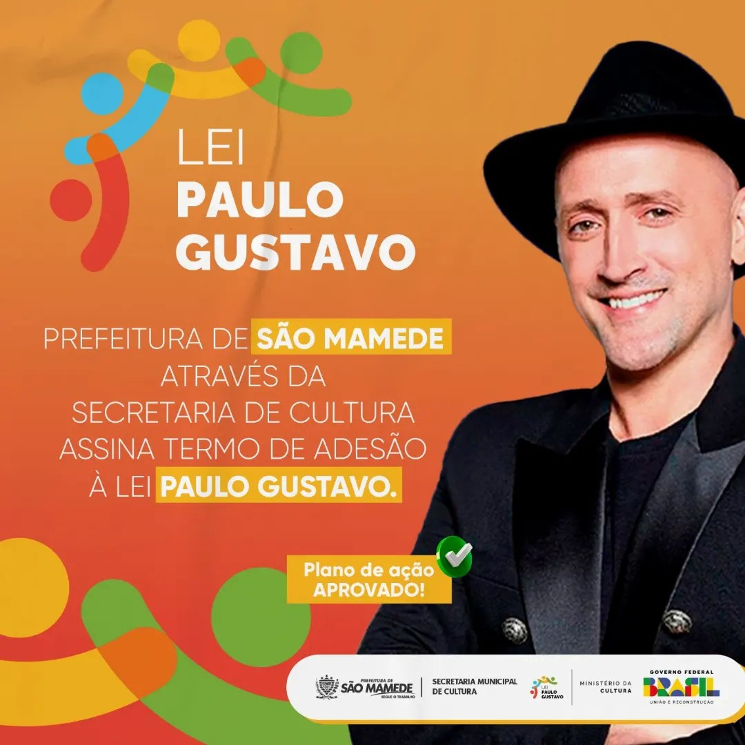 Prefeitura de São Mamede adere à Lei Paulo Gustavo para fortalecer a cultura local
