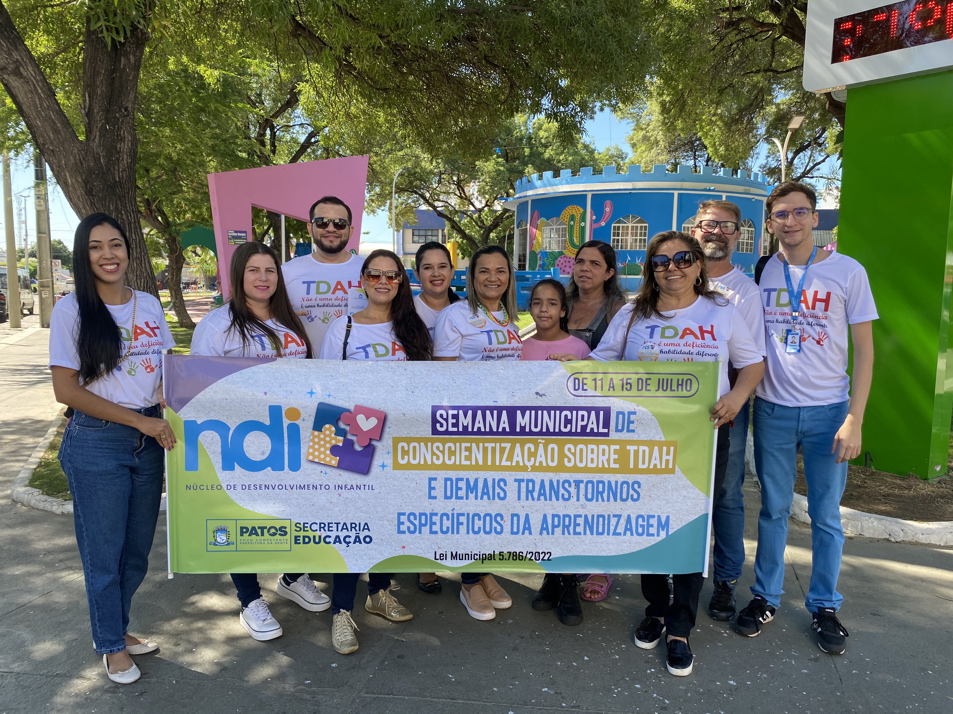 Dia municipal de conscientização sobre o TDAH é marcado por ações alusivas, em Patos