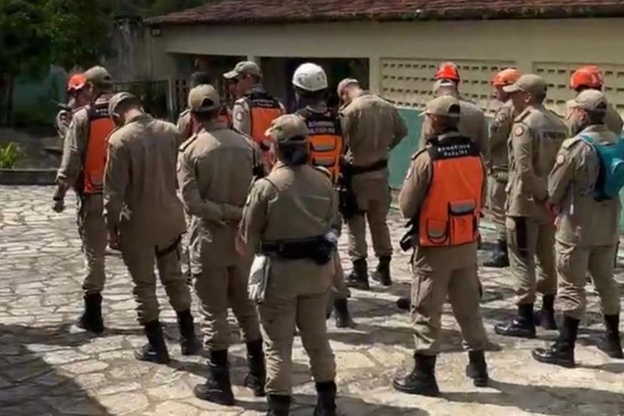 Bombeiros de cinco cidades paraibanas atuam nas buscas por Ana Sophia neste domingo