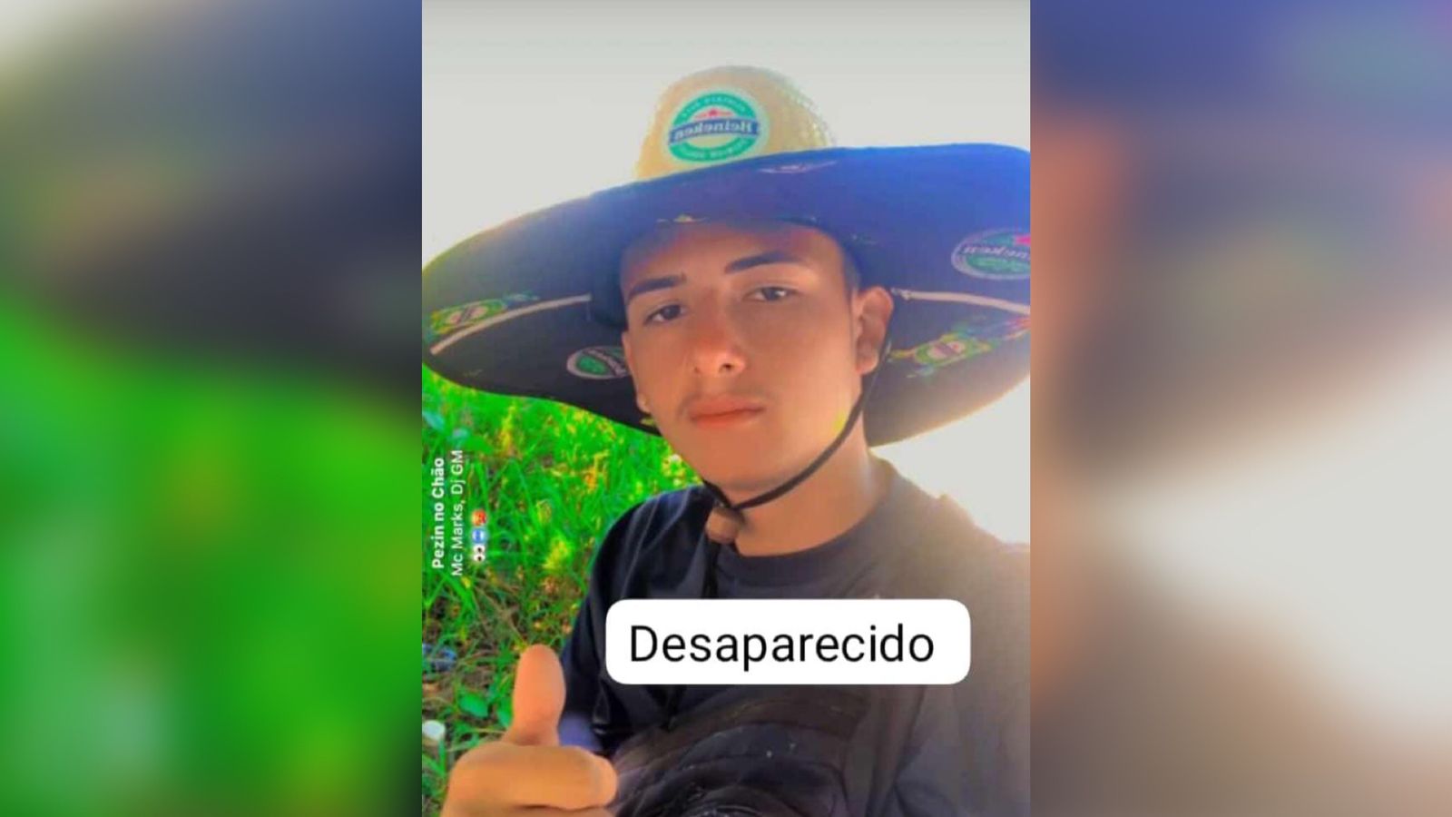 Jovem vendedor da cidade de Patos desaparece após sair para comprar cigarro, em Maragogi-AL