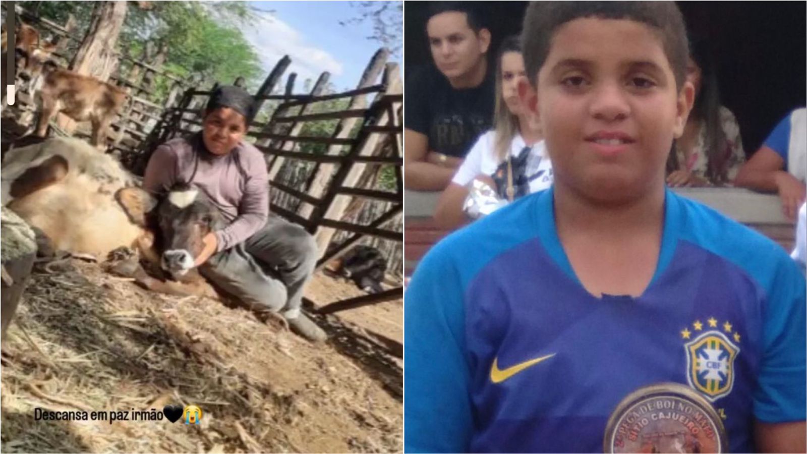 Informações de velório e sepultamento do garoto Carlos Vicente, vítima de acidente na noite de ontem (16), em Patos