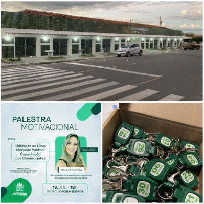 Prefeitura de São Mamede realiza nesta quarta entrega das chaves dos boxes do Mercado Público