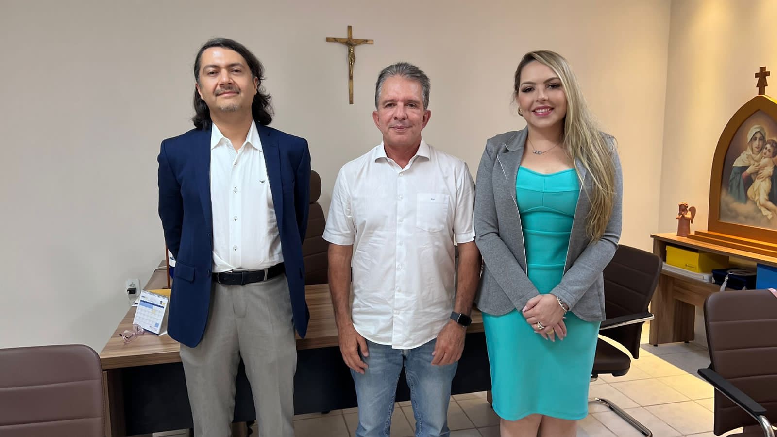 Em reunião com prefeito Nabor, Procurador da República garantiu manter a eficiência nos serviços prestados pelo MPF