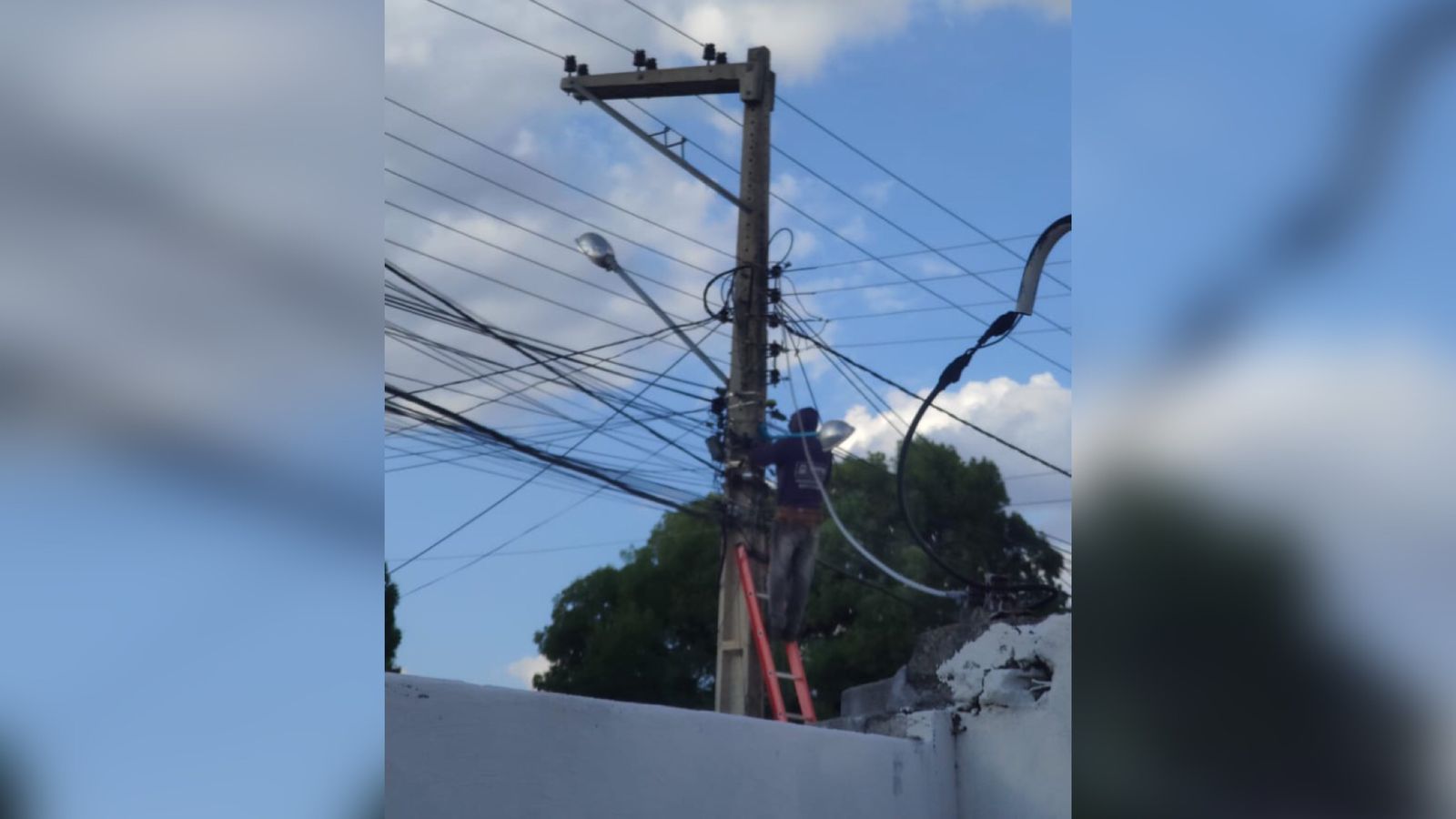 Morador da Rua do Prado agradece ao Secretário de Serviços Públicos de Patos, Josimar Barbosa, por solucionar demanda antiga da localidade
