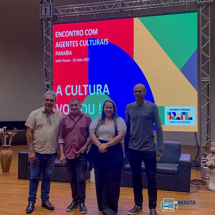 Representantes de Malta participam do I Seminário Paraibano de Incentivo à Cultura, em João Pessoa