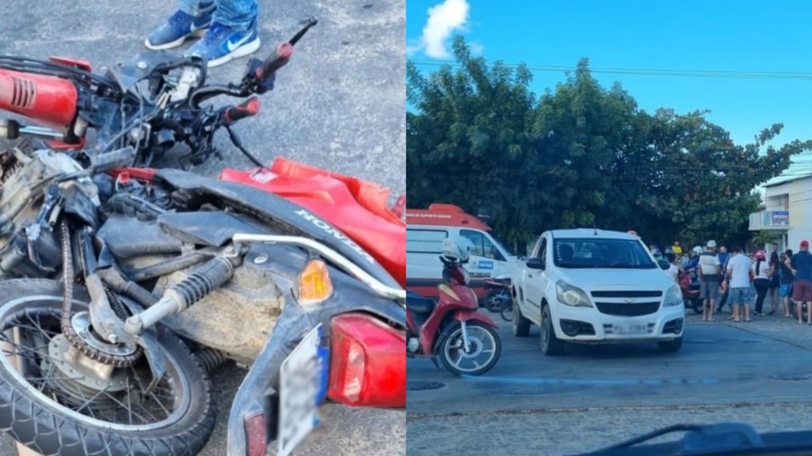 Tragédia em Patos: Jovem de 20 anos perde a vida em grave acidente envolvendo moto e caminhão, na tarde deste sábado (22)