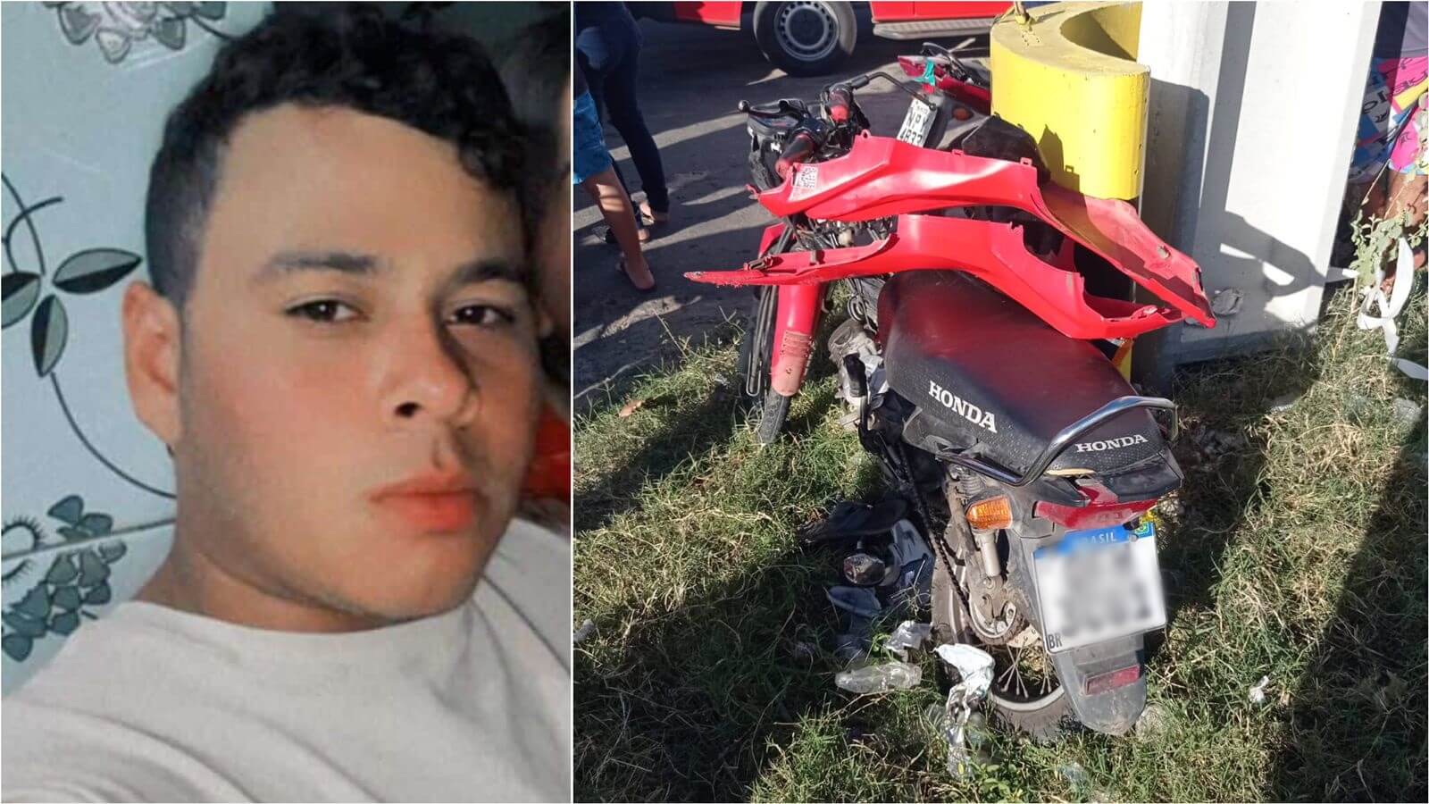 Jovem entregador vítima de acidente em Patos havia comemorado aniversário nesta sexta-feira (21)