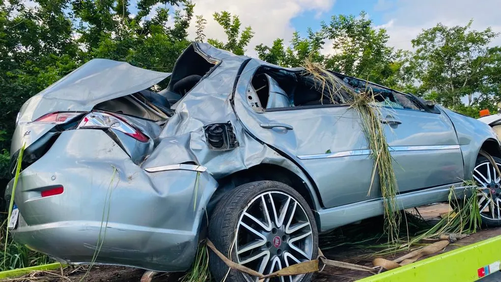 Acidente deixa bebê morto e mais quatro pessoas da mesma família feridas, em Campina Grande