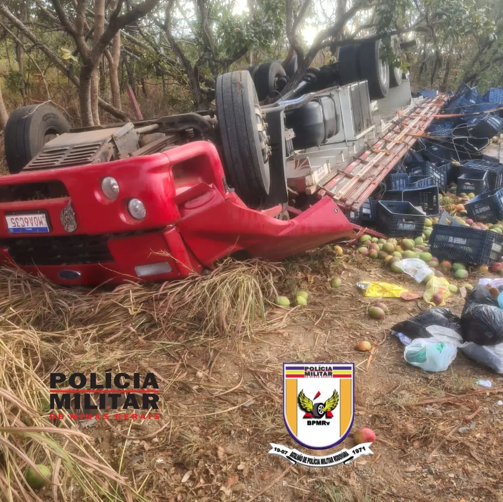 Jovem caminhoneiro de apenas 21 anos, da cidade de Patos, morre em acidente na madrugada desta segunda-feira (24), em Minas Gerais