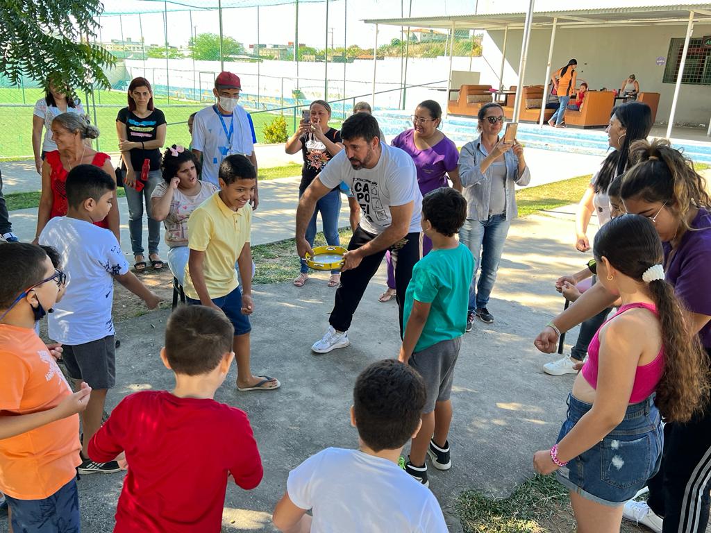 Colônia de férias do CER de Patos promove desenvolvimento e socialização de crianças