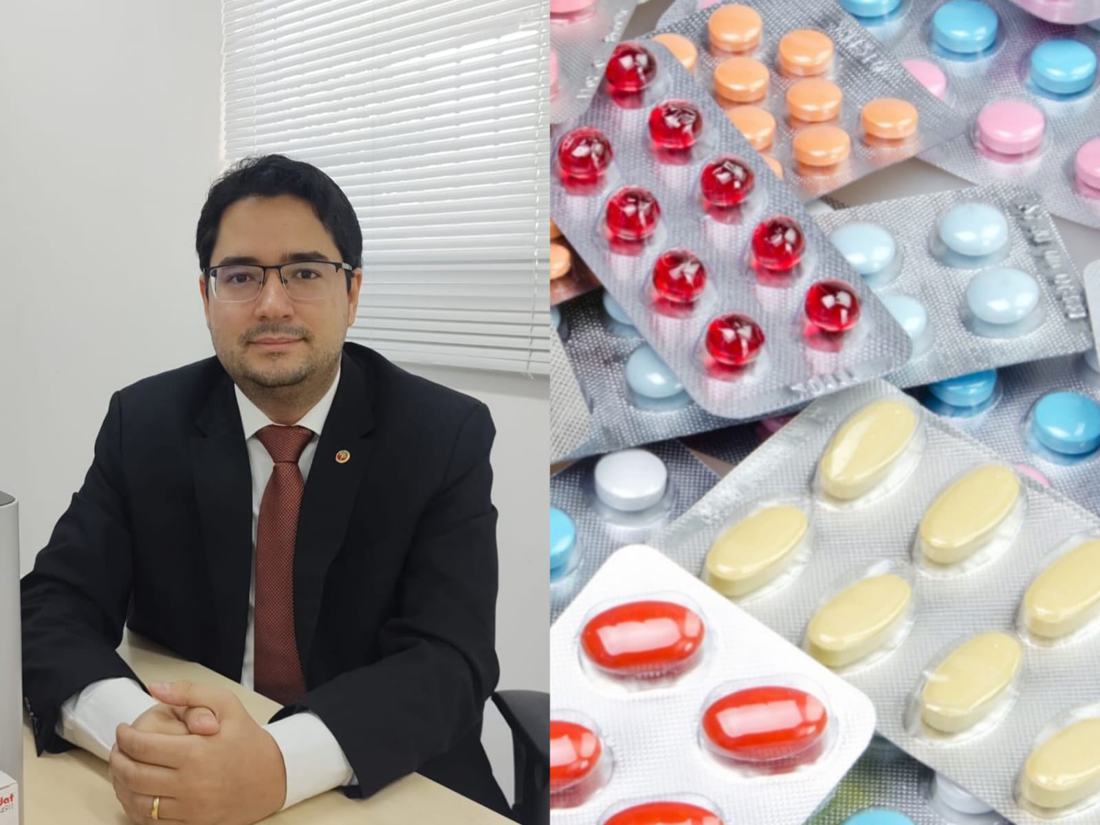 Em Patos: Promotor de Justiça orienta cidadãos sobre procedimentos ao buscar medicamentos no setor público e não encontrar