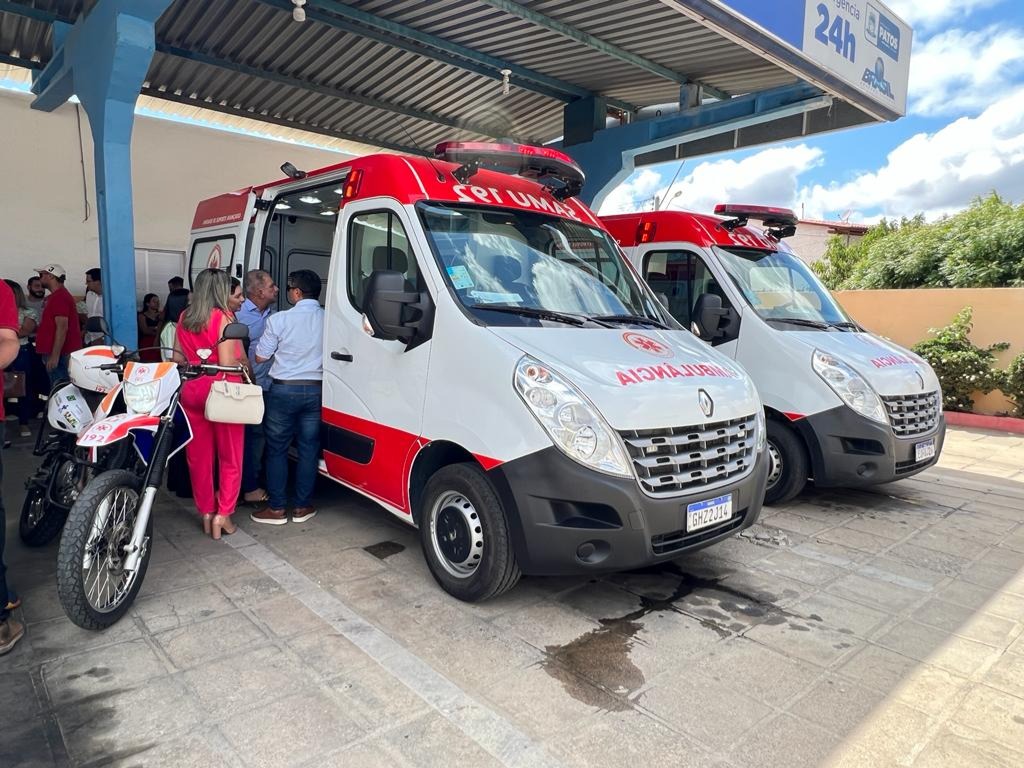 Prefeitura de Patos investe em renovação da frota do SAMU com recursos próprios