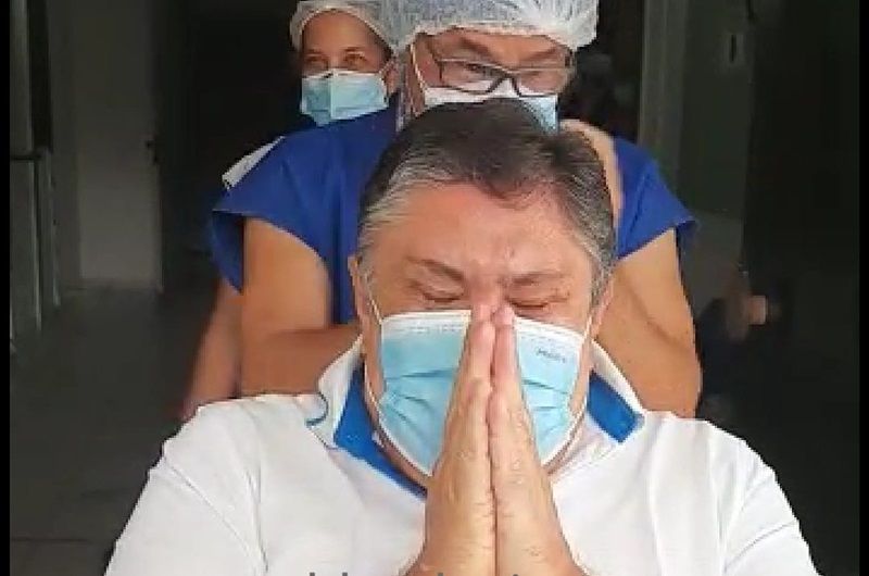 Já de alta hospitalar, Padre José Ronaldo envia áudio aos paroquianos, faz relato completo da situação e traz seus agradecimentos. Ouça