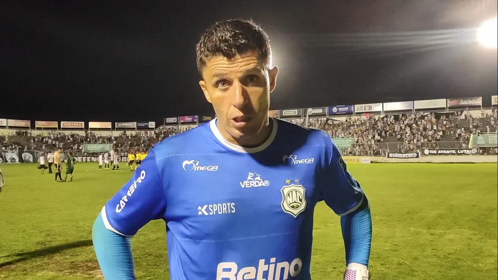 Goleiro do Nacional de Patos comenta falha diante do ASA: 