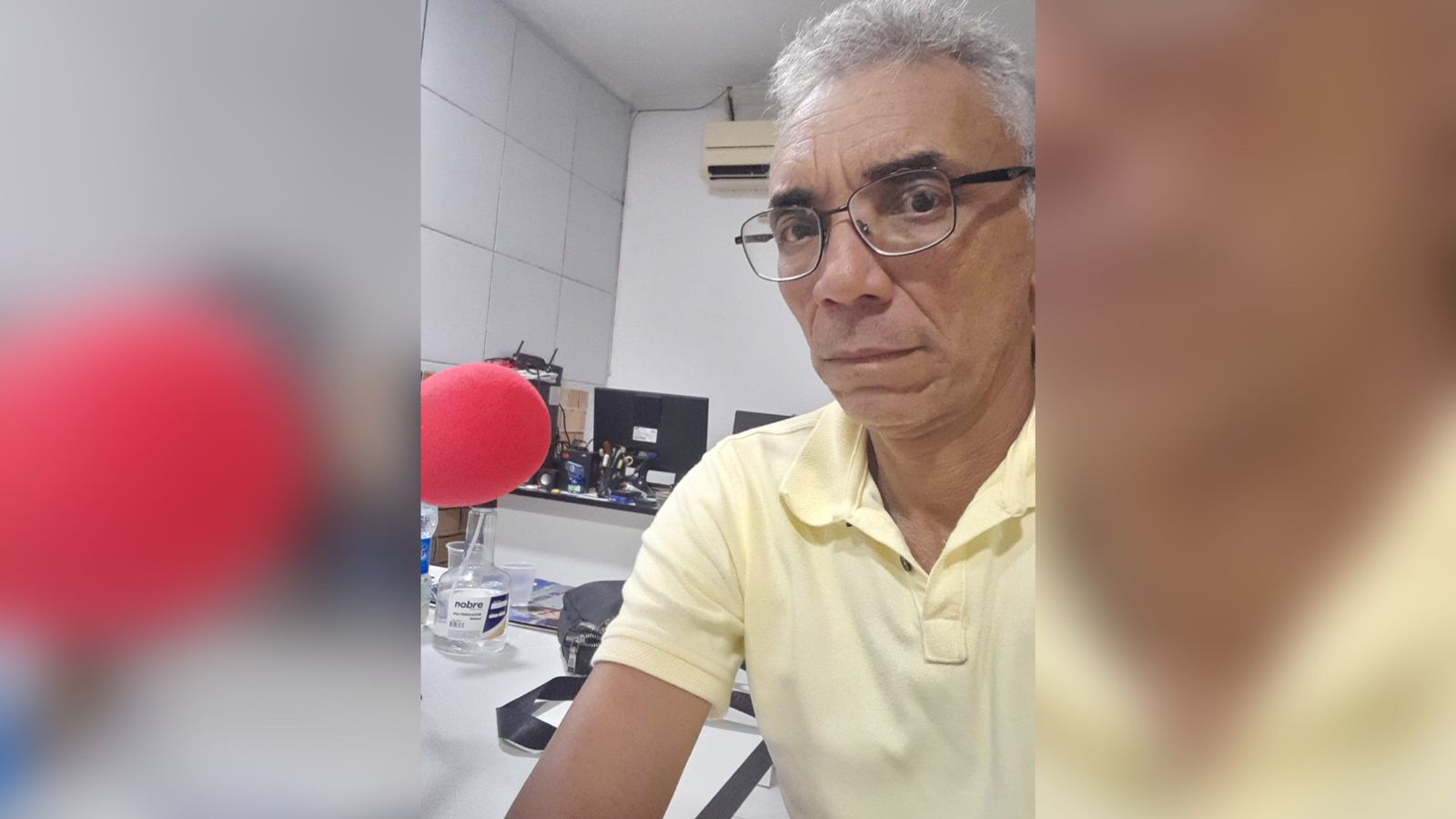 Cronista esportivo e ex-presidente do Nacional, Nildo Pereira, 